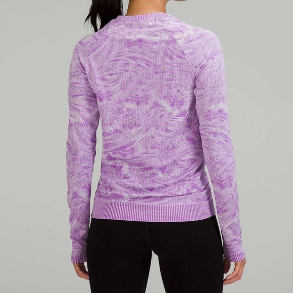 Lululemon Rest Less Pullover long sleeve faint lavender size 8 - Picture 2 of 12